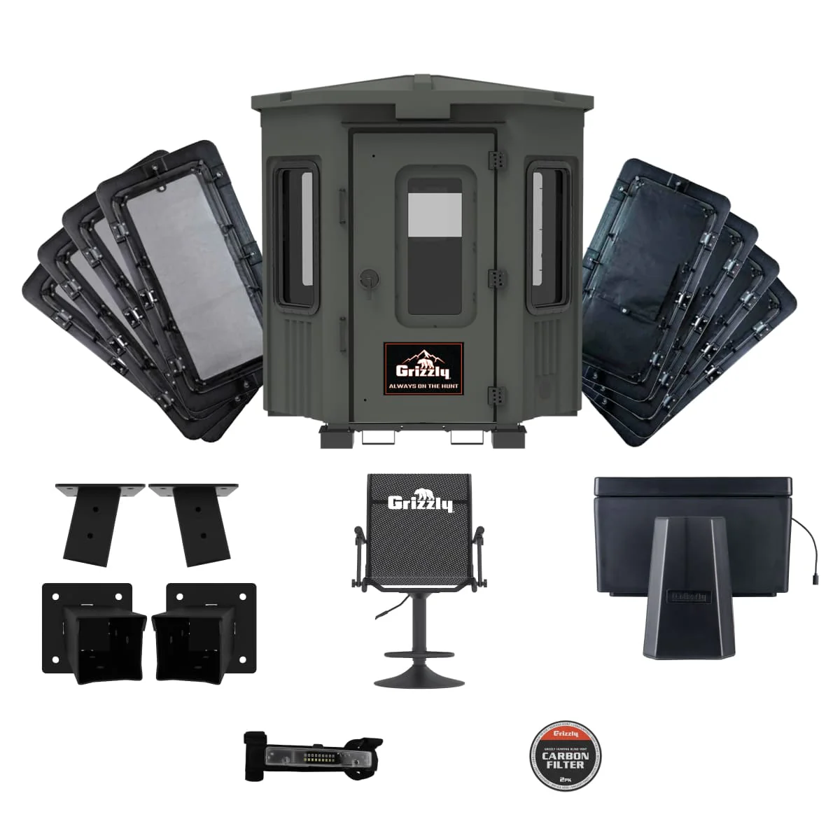 Field Ready Alpha Hunting Blind Kit - Image 19
