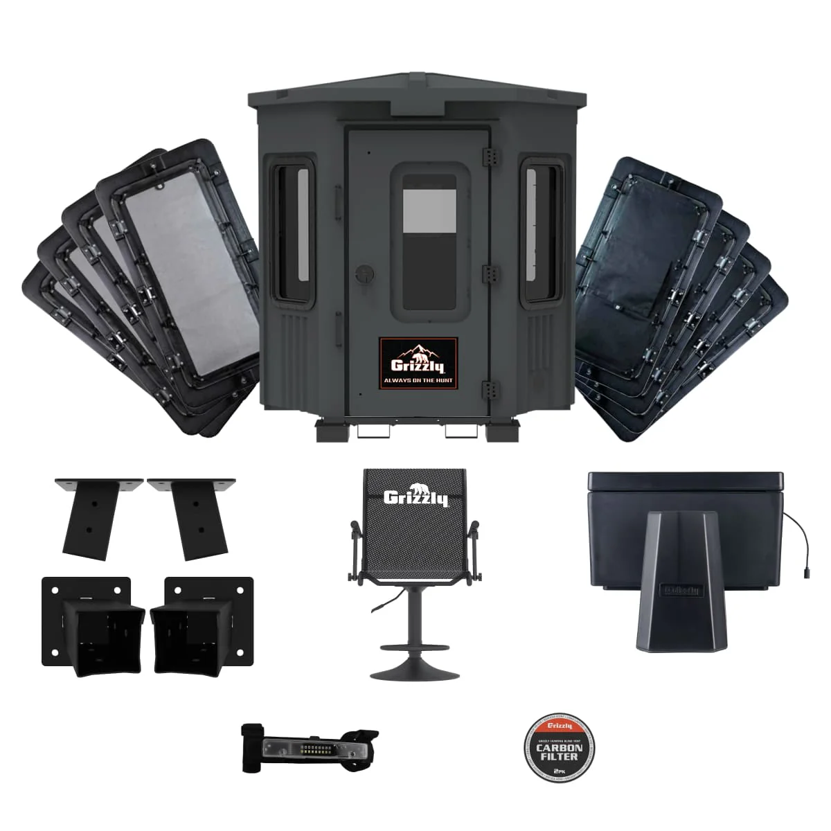 Field Ready Alpha Hunting Blind Kit - Image 37