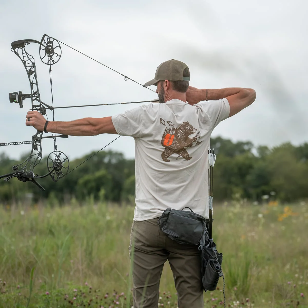 Gone Fishin' Tee - Image 4